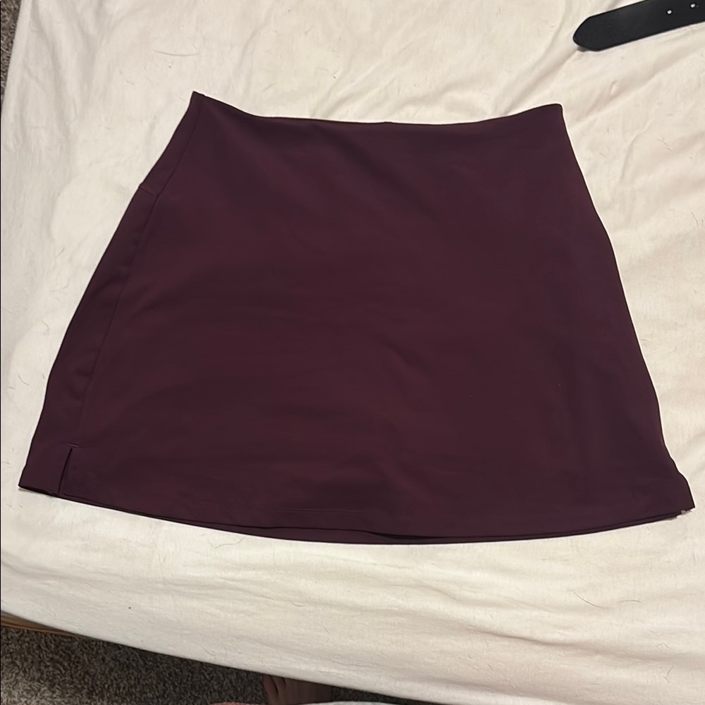 Girlfriend Collective Skort Womens Purple High Waisted Tennis Athleisure